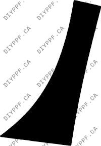 Wheel, Front Splash Right 2012-2015 Volkswagen Passat 15-12 4D Sdn PPF