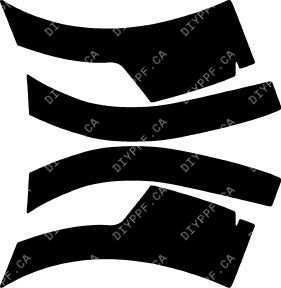 Splash 2012-2016 Volkswagen Beetle 16-12 2D Cpe/Conv PPF