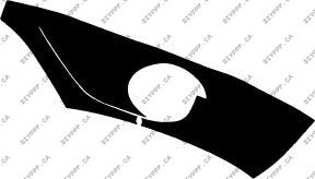 Bumper, Bottom Left 2011-2014 Volkswagen Touareg w/ washers 14-11 4D SUV PPF