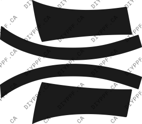 Splash 2011-2014 Dodge Avenger 14-11 4D Sdn PPF