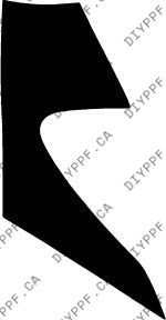 Fender, Left 2011-2014 Mercedes-Benz CL63 AMG 14-11 2D Cpe PPF