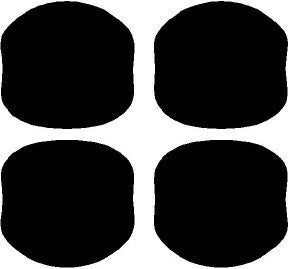 Door Handles 2011-2011 Mitsubishi Outlander Sport w/ Aero Package 11-11 4D SUV PPF