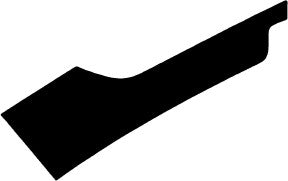 Bumper, Bottom Right 2011-2011 Mitsubishi Outlander Sport w/ Aero Package 11-11 4D SUV PPF