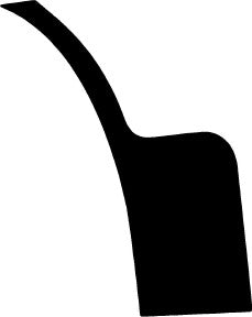 Wheel, Rear Splash Left 2011-2011 Mitsubishi Outlander Sport w/ Aero Package 11-11 4D SUV PPF