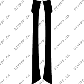 A Pillar 2011-2014 Volkswagen Touareg 14-11 4D SUV PPF