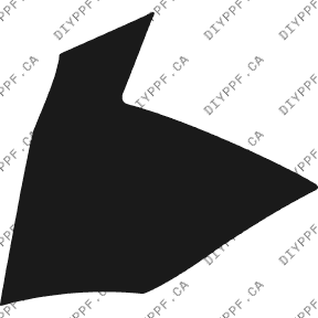 Cadillac CTS-V (2011–2014) Right Fender Paint Protection Film (PPF) Kit – 4-Door Wagon