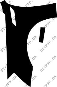 Fender, Left Full 2011-2014 Cadillac CTS-V 14-11 4D SW PPF