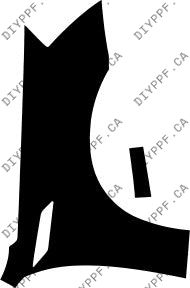 Cadillac CTS-V (2011–2014) Right Fender Paint Protection Film (PPF) Kit – 4-Door Sport Wagon