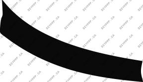 Bumper, Middle Left 2011-2011 Mercedes-Benz ML63 11-11 4D SUV PPF