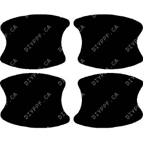 Door Handles 2014-2016 Acura MDX 16-14 4D SUV PPF