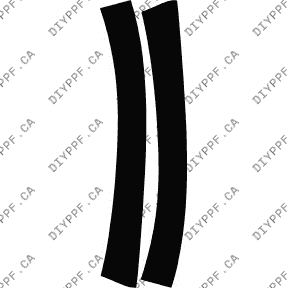 A Pillar 2014-2016 Acura MDX 16-14 4D SUV PPF