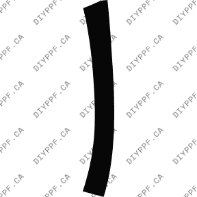 Door, A Pillar Left 2014-2016 Acura MDX 16-14 4D SUV PPF