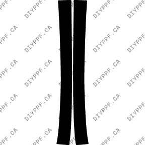 A Pillar 2012-2015 KIA Rio SX 15-12 4D Sdn PPF