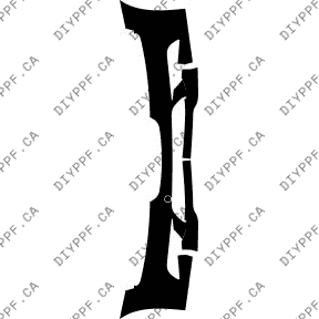 Bumper, Bottom 2012-2014 Chrysler 300 SRT8 14-12 4D Sdn PPF