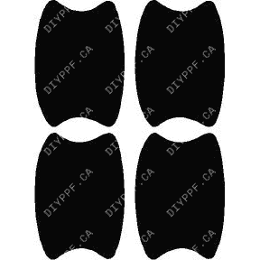 Door Handles 2012-2013 Jeep Grand Cherokee SRT8 13-12 4D SUV PPF