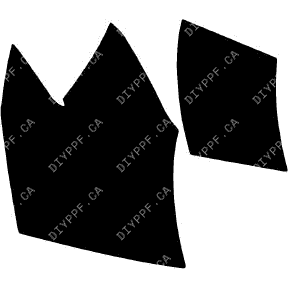 Fender, Right 2012-2013 Jeep Grand Cherokee SRT8 13-12 4D SUV PPF