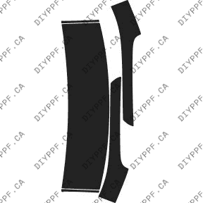 Roof & A Pillar 2011-2011 Dodge Challenger 11-11 2D Cpe PPF