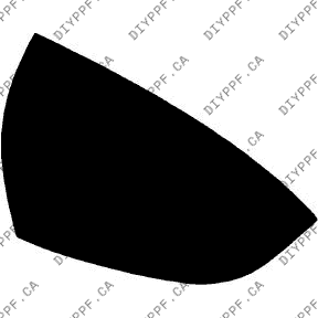 Mirror, Right 2011-2015 Land Rover LR2 15-11 4D SUV PPF