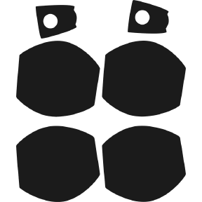 Door Handles 2010-2013 Mitsubishi Lancer Ralliart/GT 13-10 4D HB PPF