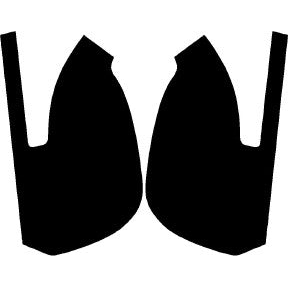 Mirrors 2011-2013 Mitsubishi Outlander 13-11 4D SUV PPF