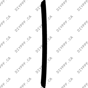 Bumper, Bottom 2012-2014 Mercedes-Benz CLS w/ sport package 14-12 4D Sdn PPF