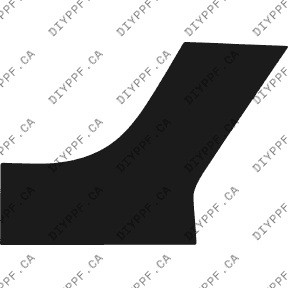 Rocker, Rear Left 2007-2018 Jeep Wrangler JK 18-07 4D SUV PPF