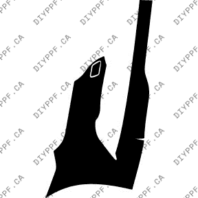 Bumper, Right 2012-2016 Mercedes-Benz SLK 16-12 2D Conv PPF