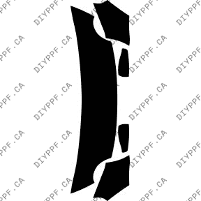 Hood/Fender/Mirrors 2012-2017 Fiat 500 Sport 17-12 2D Cpe PPF