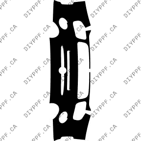 Fiat 500 Sport (2012–2017) Bumper Paint Protection Film (PPF) Kit – 2-Door Coupe