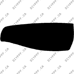 Mirror, Left 2012-2017 Fiat 500 Sport 17-12 2D Cpe PPF