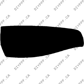 Mirror, Right 2012-2017 Fiat 500 Pop w/ sunroof 17-12 2D Cpe PPF