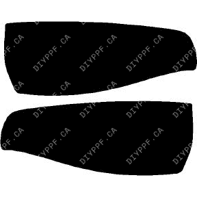 Mirrors 2012-2017 Fiat 500 Pop 17-12 2D Cpe PPF