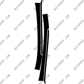 A Pillar 2009-2014 BMW X6 M w/ Camera 14-09 4D SUV PPF