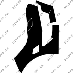 Bumper, Right 2012-2014 Mercedes-Benz CLS63 w/ washers 14-12 4D Sdn PPF