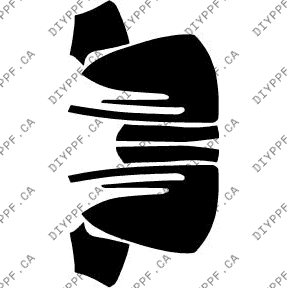 Mirrors 2012-2014 Mercedes-Benz CLS63 14-12 4D Sdn PPF