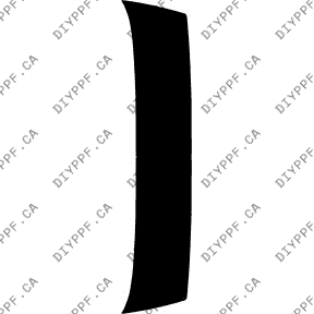 Bumper, Back 2012-2014 Mercedes-Benz CLS63 14-12 4D Sdn PPF