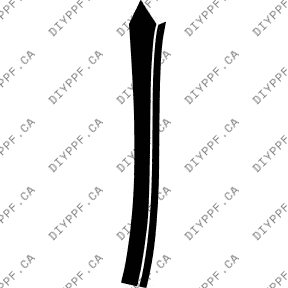 Door, A Pillar Left 2012-2014 Mercedes-Benz CLS63 14-12 4D Sdn PPF