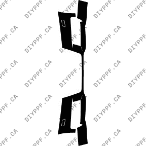 Audi TT TT (2011–2013) Front Bumper Paint Protection Film (PPF) Kit – 2-Door Coupe