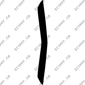 Bumper, Bottom 2016-2017 Mercedes-Benz AMG GT S 17-16 2D Cpe PPF