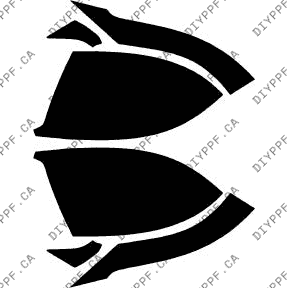 Audi S8 With Washers (2012–2014) Mirrors Paint Protection Film (PPF) Kit – 4-Door Sedan