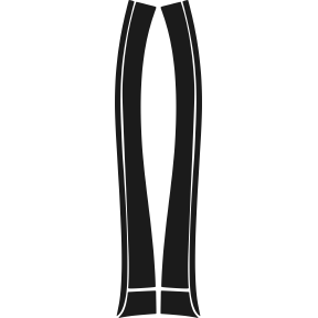 A Pillar 2011-2012 Lexus LS Sport Touring 12-11 4D Sdn PPF