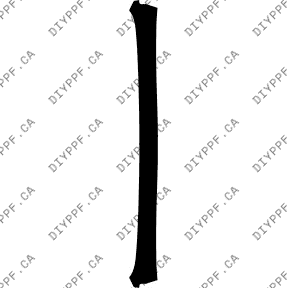 Bumper, Bottom 2013-2014 Acura TSX Special Edition 14-13 4D Sdn PPF