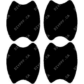 Door Handles 2011-2017 Jeep Patriot 17-11 4D SUV PPF