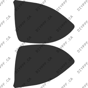 Mirrors 2012-2013 Mazda Mazda3 13-12 4D Sdn PPF