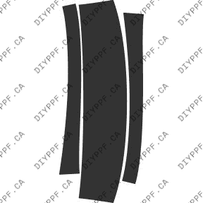 Roof & A Pillar 2012-2013 Mazda Mazda3 13-12 4D HB PPF