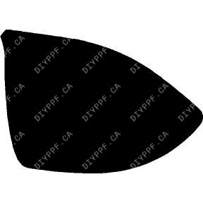 Mirror, Right 2012-2013 Mazda Mazda3 13-12 4D HB PPF