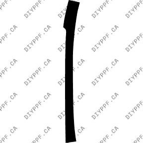 Door, A Pillar Left 2012-2014 Volkswagen Jetta GLI 14-12 4D Sdn PPF