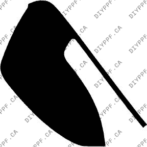 Mirror, Right 2012-2013 KIA Sorento EX 13-12 4D SUV PPF