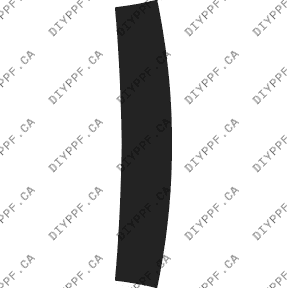 Roof 2012-2014 Mercedes-Benz C Class w/ sport package 14-12 4D Sdn PPF