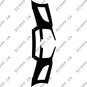 Chevrolet Sonic LS (2012–2016) Bumper Paint Protection Film (PPF) Kit – 4-Door Sedan